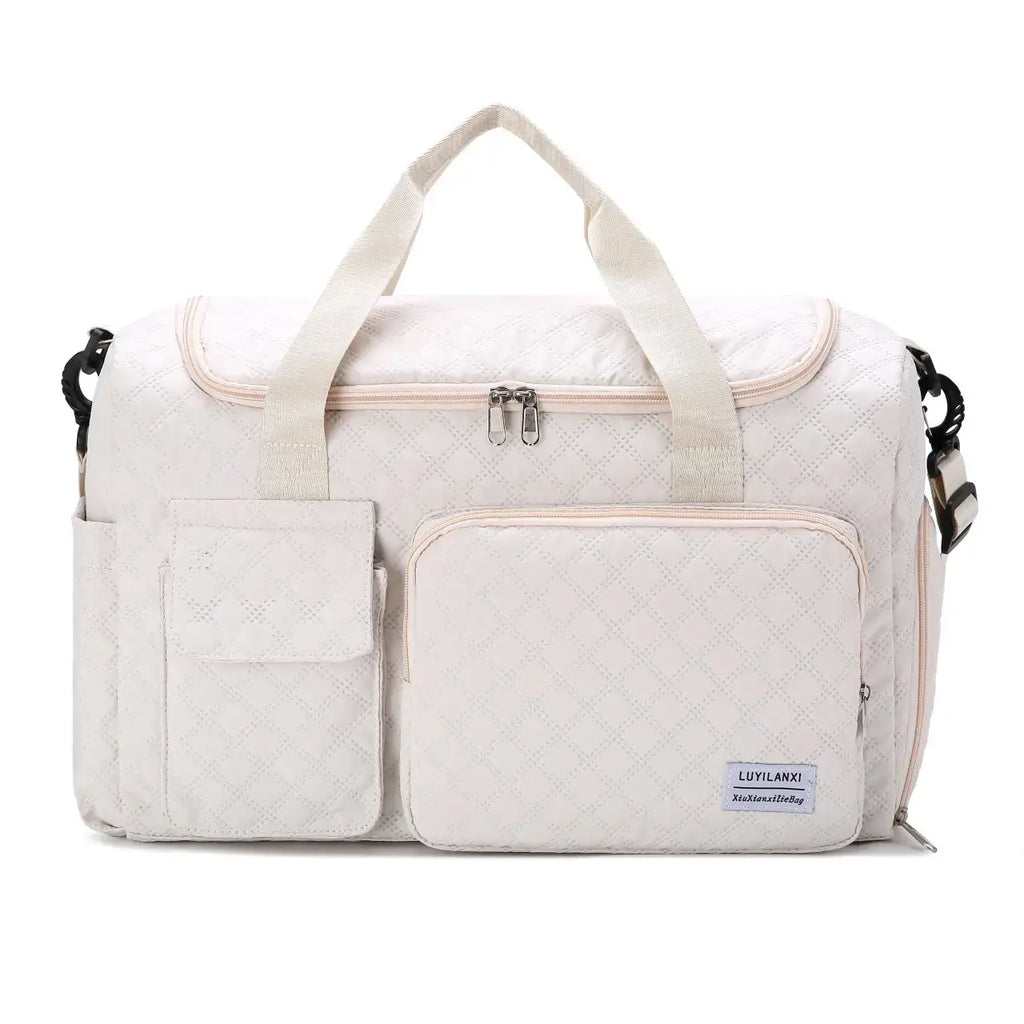Pink Oxford Travel & Gym Bag