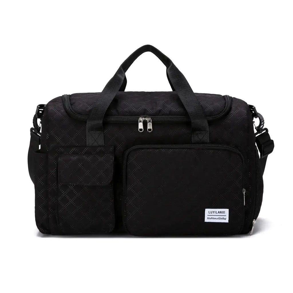 Pink Oxford Travel & Gym Bag