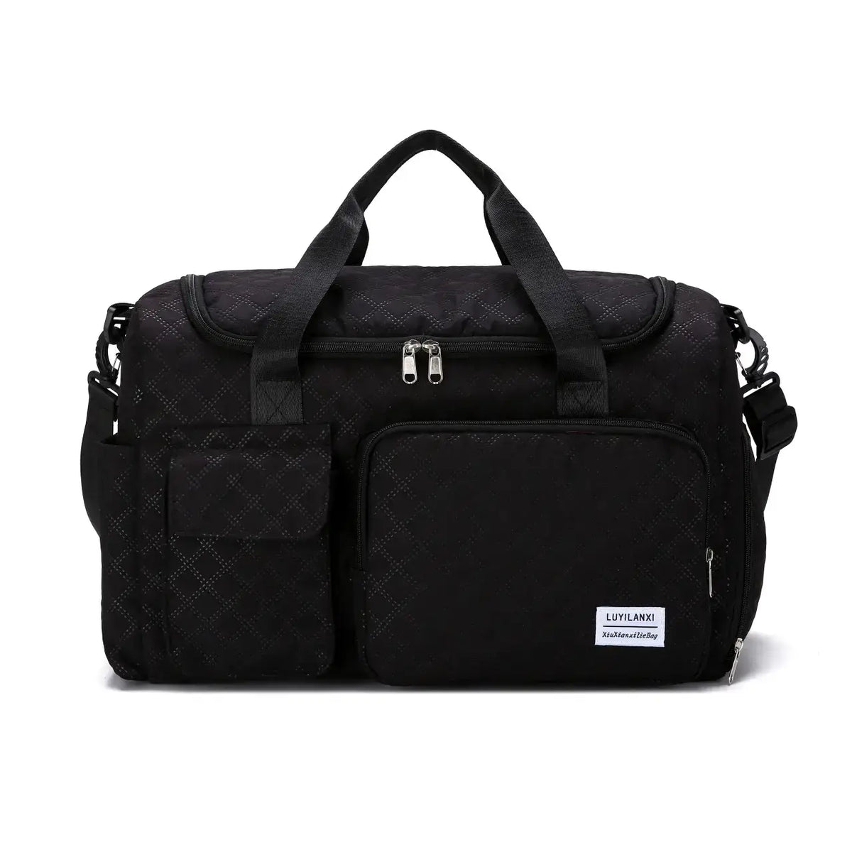 Pink Oxford Travel & Gym Bag