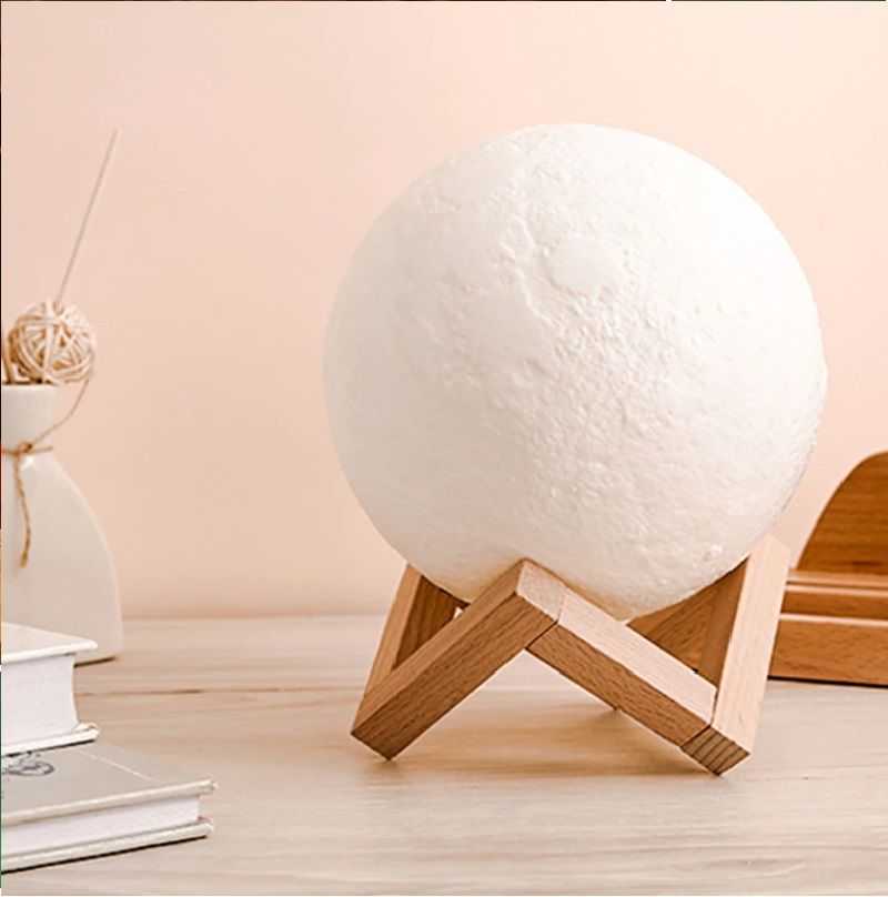 3D Moon Lamp 3 Colours