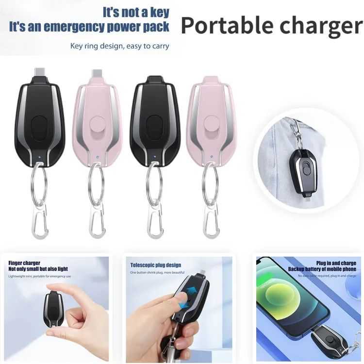 Keychain Power Bank Charger