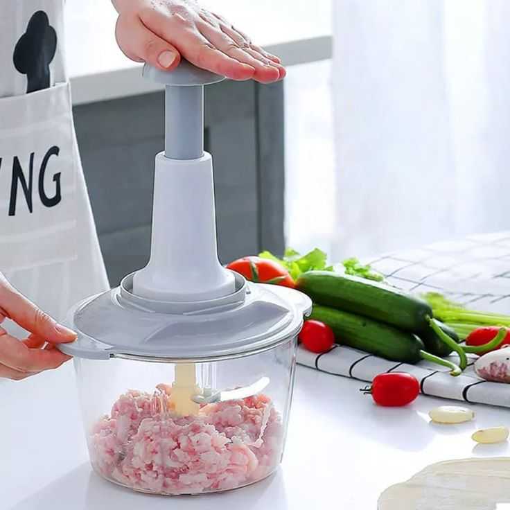 Hand Press Vegetable Cutter & Chopper (2L)