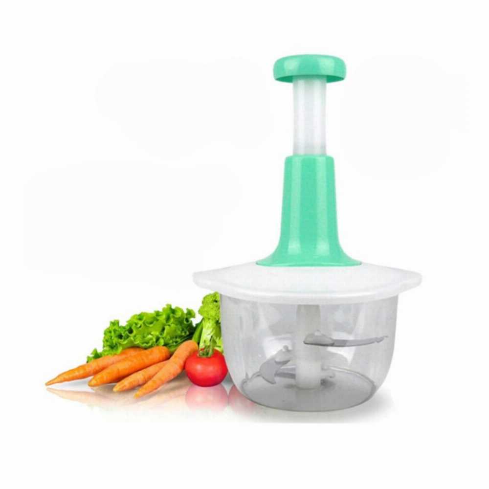 Hand Press Vegetable Cutter & Chopper (2L)