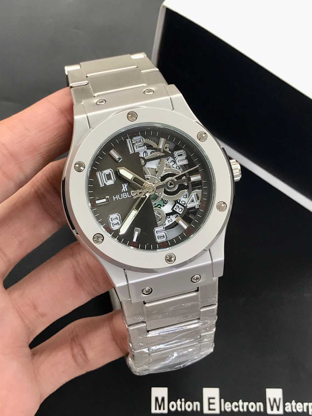 Sport Chronograph Rubber Strap Watch