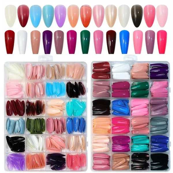 576 Pcs Nails Box
