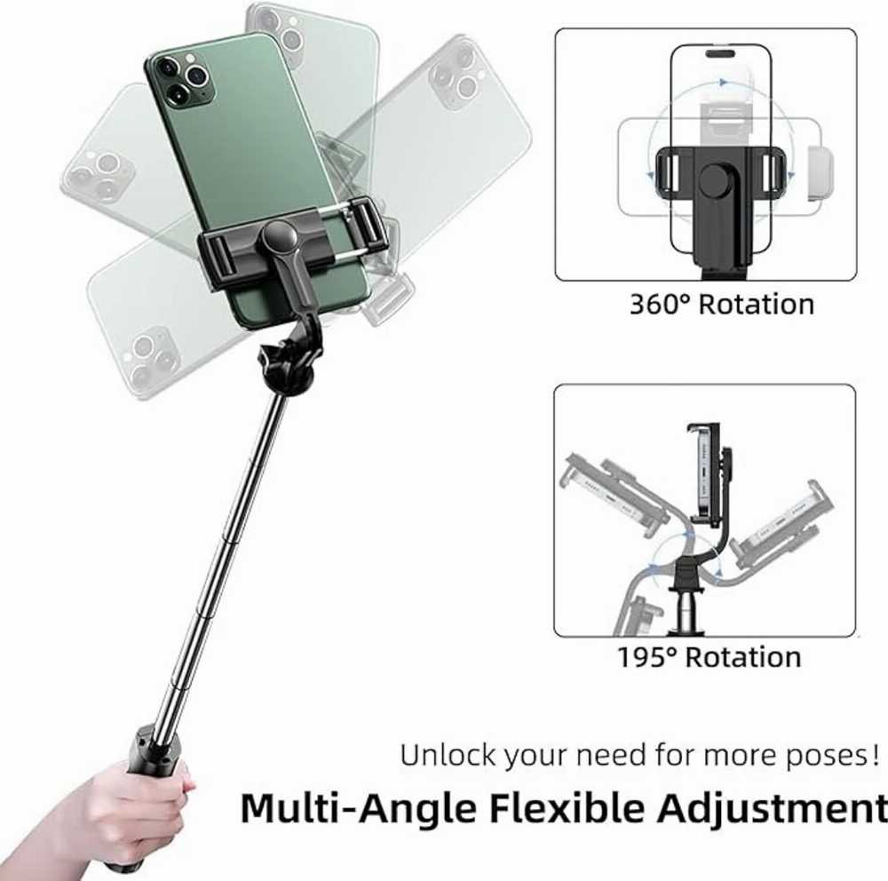 Q07 Bluetooth Integrated Selfie Stick Tripod